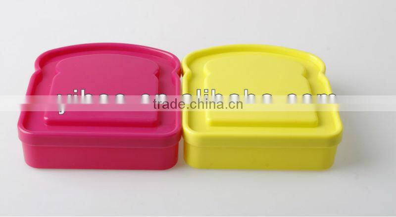 Customer's Logo Transparent Color PP Plastic Sandwich Box