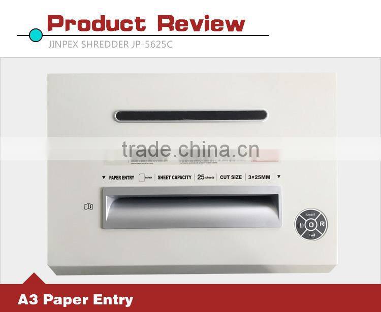 JP-5625C Big office industrial equipment Continue working shredder machine