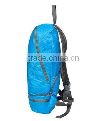 New style waterproof nylon sport waist bag/sport backpack with Dual-purpose bag