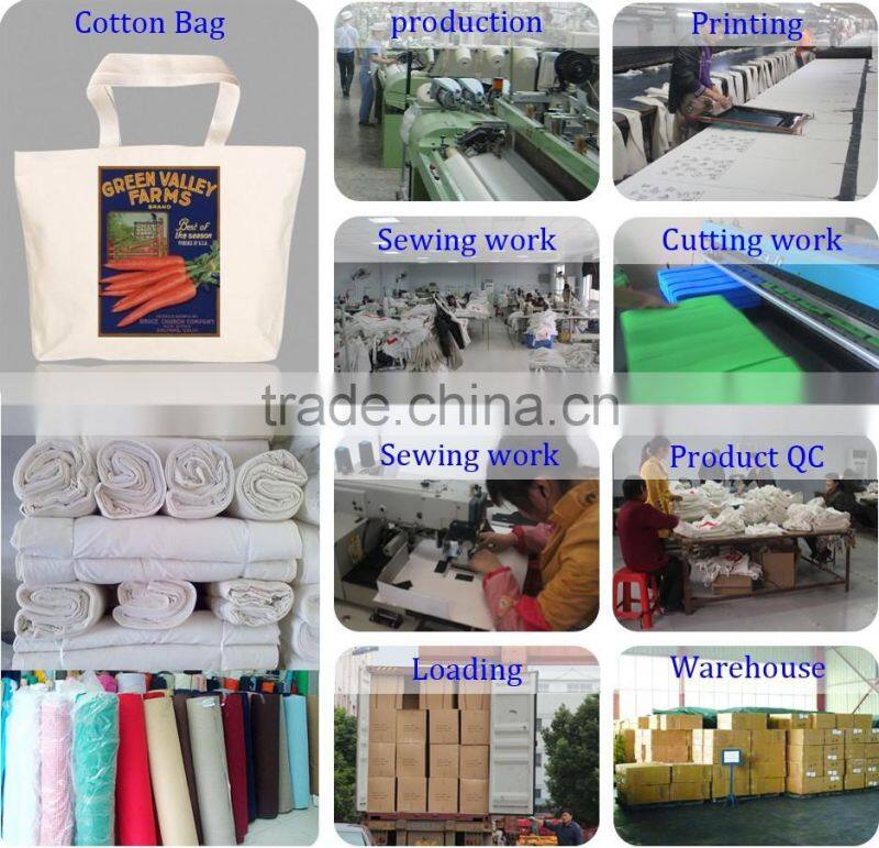 Hot sales promotional reusable cotton bag