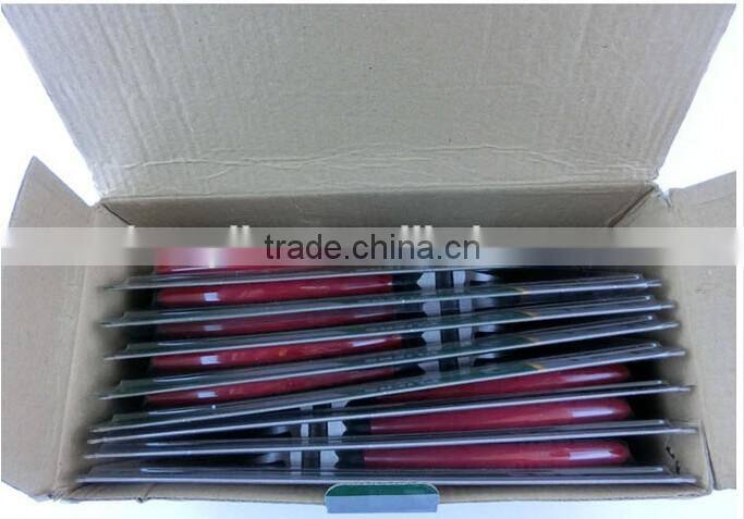 CRV side cutter for paper clip cutting, 5'' and 6'' plastic handle diagonal plier