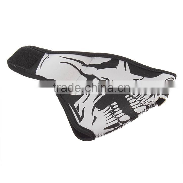 Hunting Skiing Neoprene Face Mask Without Eye Wear Call of Duty Ghost Skull Mask Half Skull Mask Face Skull