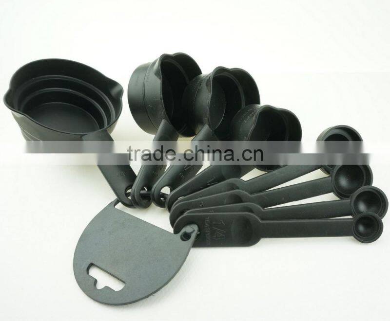 47012 8pcs Plastic Kitchen Measuring Spoon