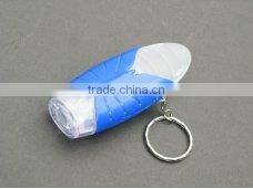 Portable Promotional Gift white & red blue Light Key Finder