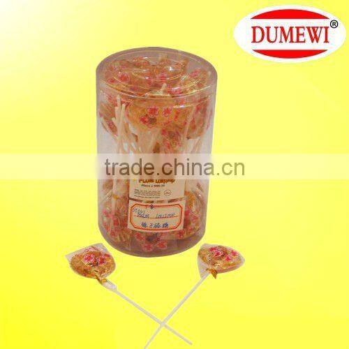 10g Colored Umbrella Shaped Fruity Jelly Lollipop Jelly