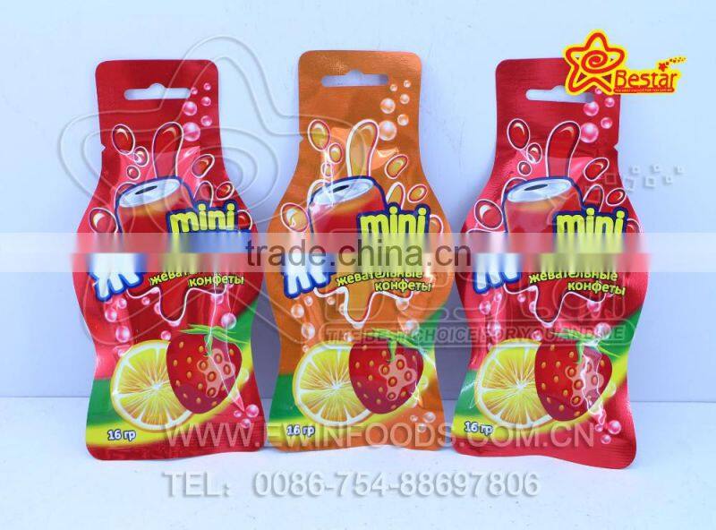 Mini Sour Hard Candy Fruity Flavor