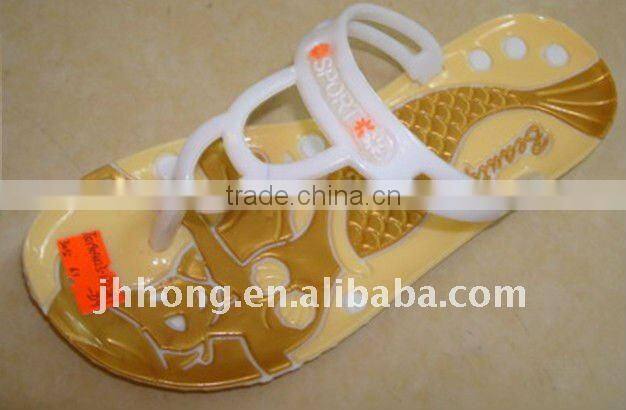 children's fancy elastic sandal / kid's flip flop