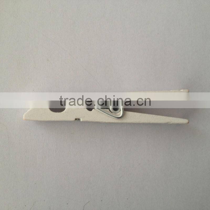 colored wooden clothespins