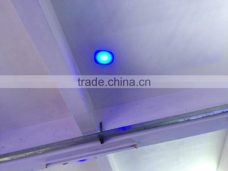 6W Blue Signal Light Oval Forklift Lamp 58v 110v Blue Led Spot Work Light