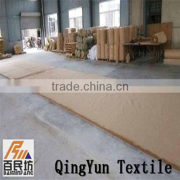 100% jute fabric super wide cloth with 250''