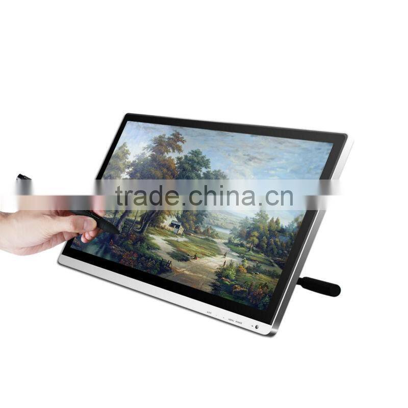 Huion GT-220 21.5 inches digital graphic drawing pen tablet monitor with rechargeable stylus