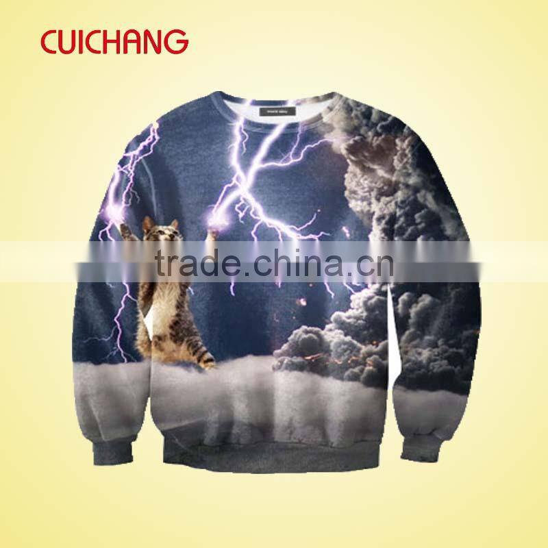 Wholesale Custom Crewneck Sweaters Shirts , Sportswear Sweatershirts