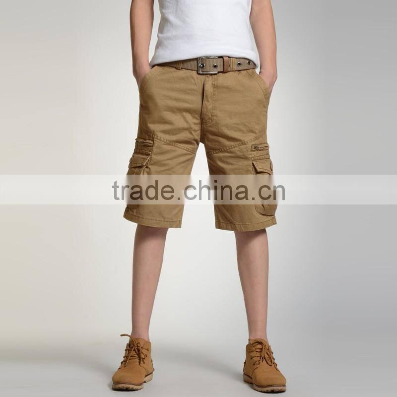 Hot sale large size men shorts pants wholesale cotton cargo pants men