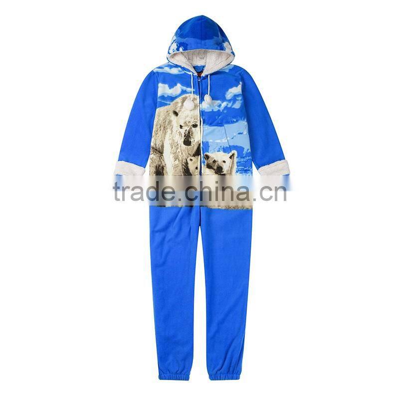 OEM custom factory warm bulk 100%polyster quick dry pajamas for women