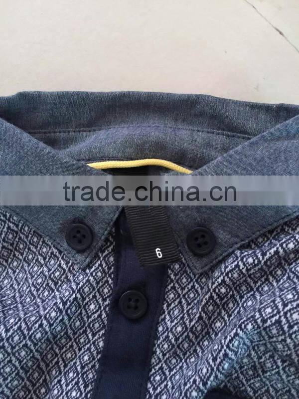 Boy's latest design fashion comfortable polo t-shirt clearance stock