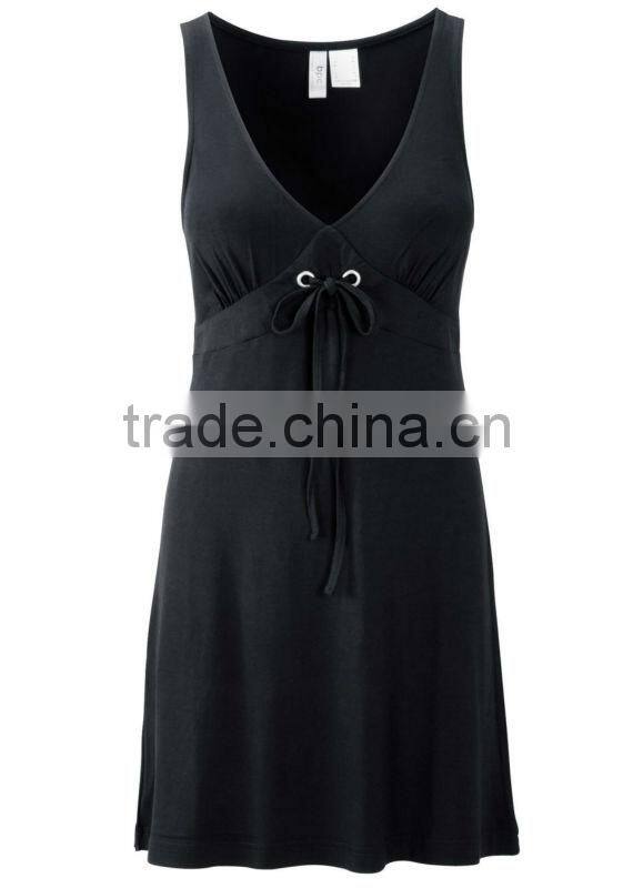 ladies beach dress women's jersey sun dress viscose dress
