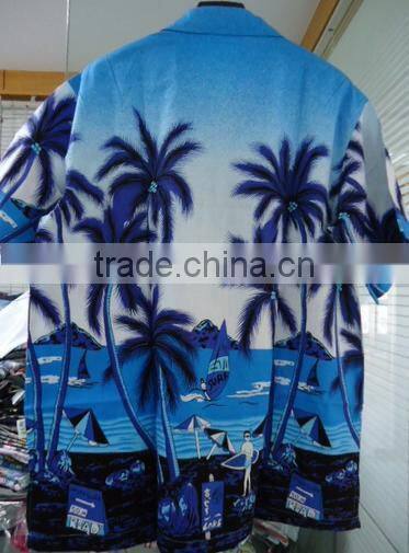 MENS PRINTED HAWAIIAN SHIRT V22 16