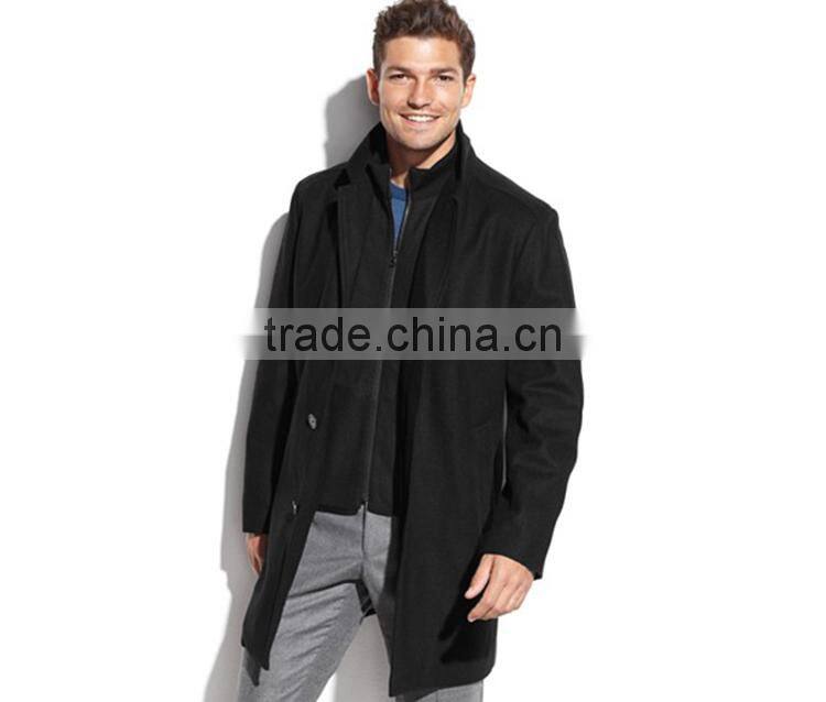 Top-quality Collar-stand Men's Medium-long Winter Coat