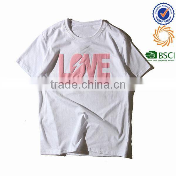 Men's Cheap Made In China Puff Printing T-shirt
