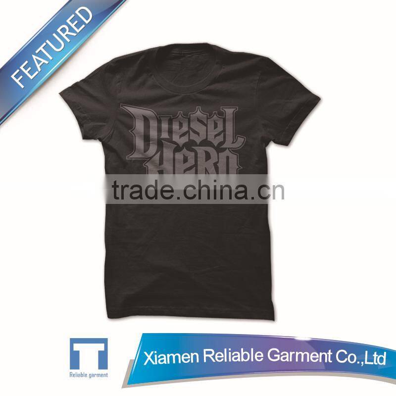 Paint extended short sleeve O neck t-shirt