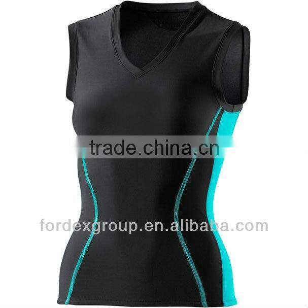 Compression sleeveless tops compression wear