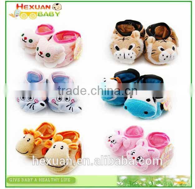B80009C ,baby indoor shoes ,winter baby slipper shoes,3D baby shoes