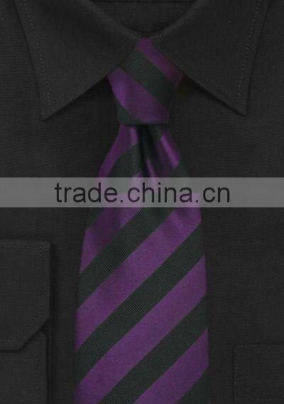striped men's tie