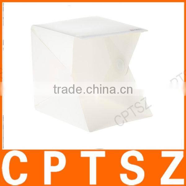 Folding Foldable Portable Mini Photography LED Lightbox Studio for iPhone Samsang LG HTC Smartphone Digital or DSLR Camera