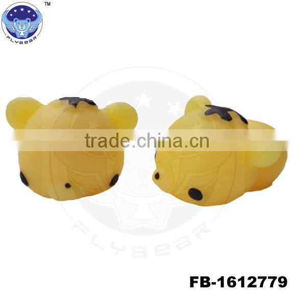 2017 New mini TPR cute animal sticky toys for kid soft animal promotion toys