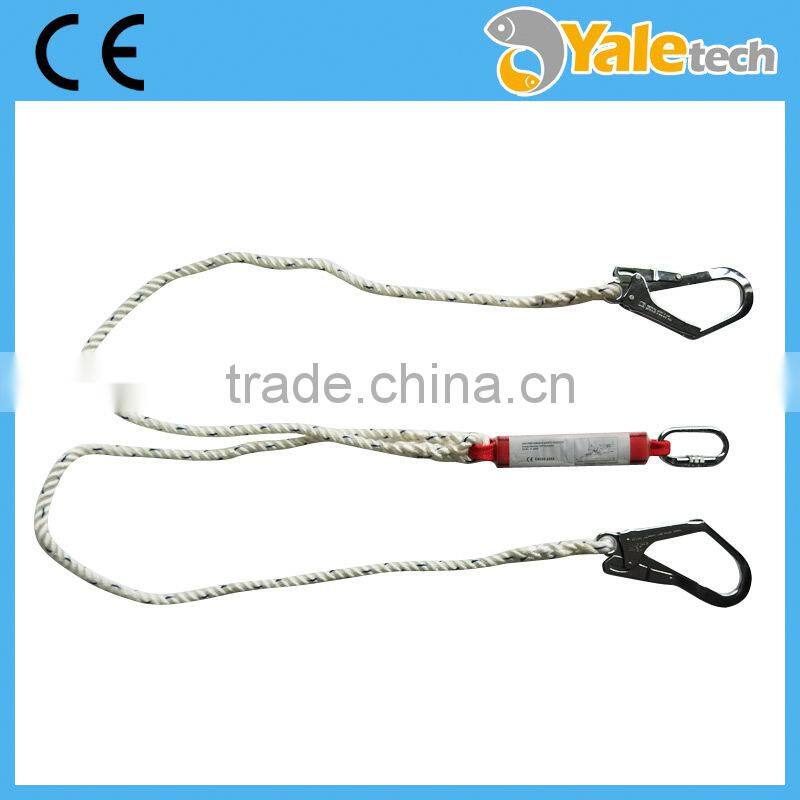 Safety lanyard, Safety rope lanyard with Energy Absorber
