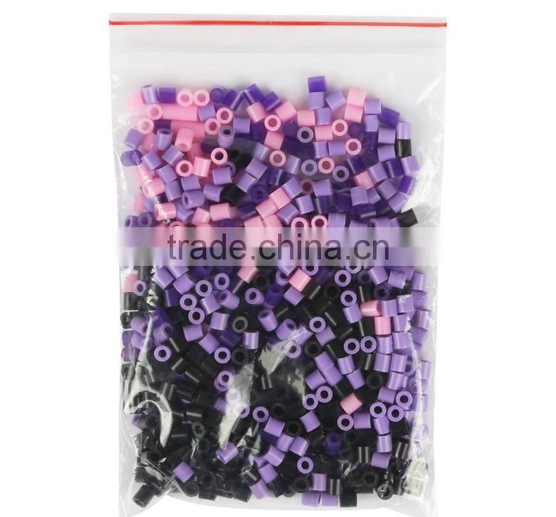 Diyfashion 5mm hama perler fuse beads Octopus set with puzzle iron paper and twezzer hama beads toys for kids 18032