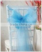 Organza sashes for beach chair