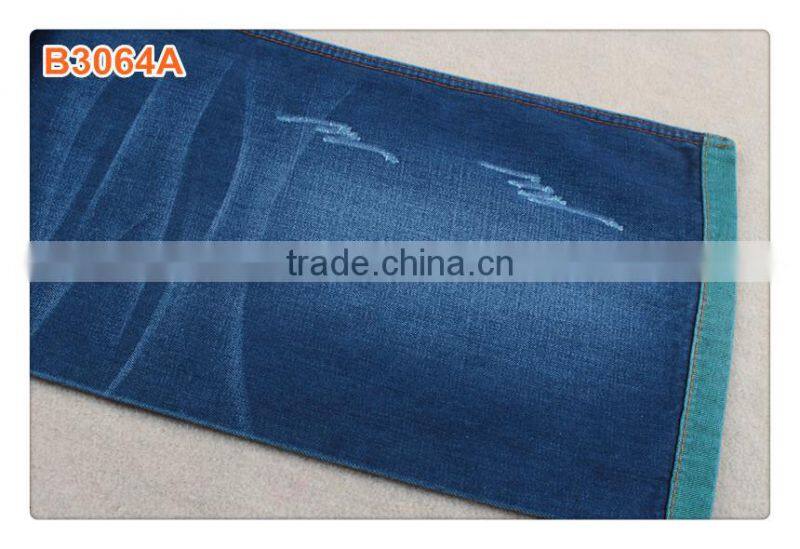 Certificated Unique Color organic denim fabric