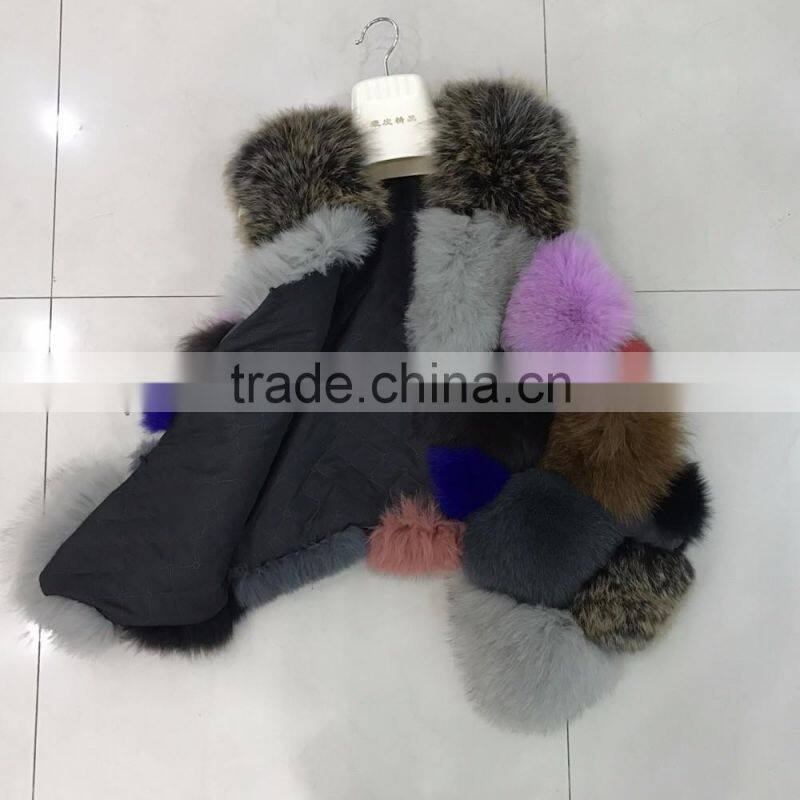 SJ043 Newest Design Colorful Top Quality Fox Apparel Gilets