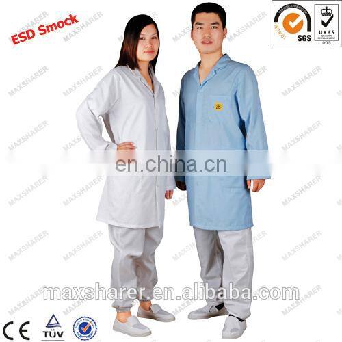 Best selling OEM Design esd work wear Antistatic Polo T-shirt Made in china