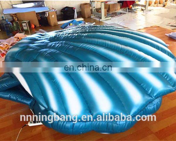 large inflatable shell/inflatable clam with LED light for wedding