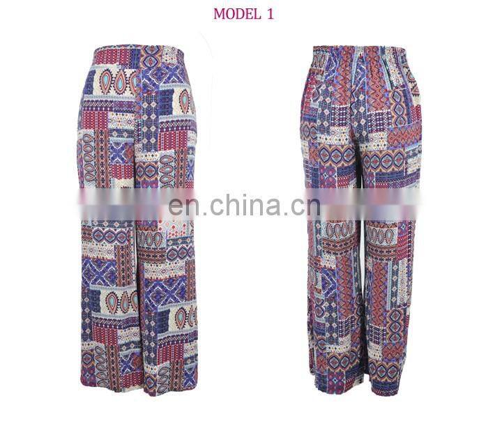 XXX Size Paisley Ethnic Print Elegant Leggings