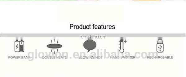 Best selling customized logo promotional hand warmer mini electric hand warmer cute mango hand warmer