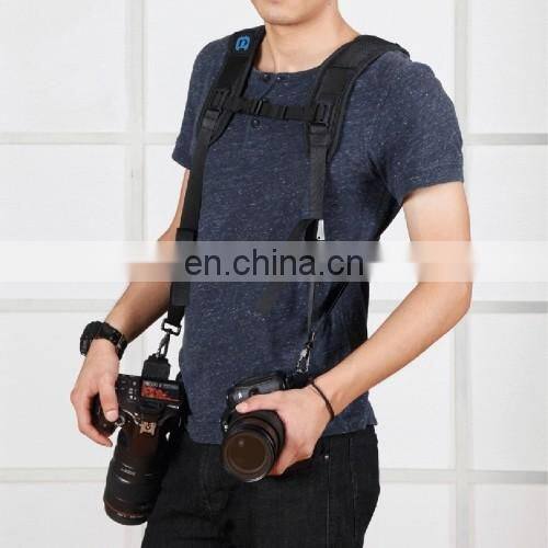 Best price PULUZ Quick Release Double Shoulder Harness Soft Pad Decompression Foam Shoulder Strap Belt for DSLR Digital Cameras