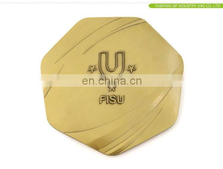 gold metal medal for rugby football