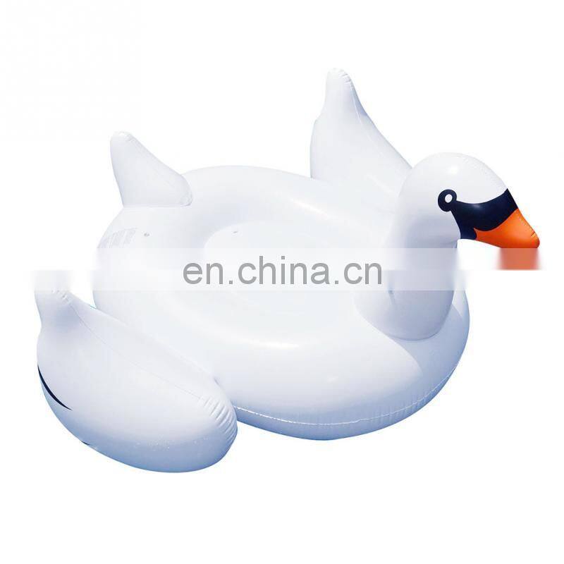OEM stock inflatable Giant swan floats for pool floats