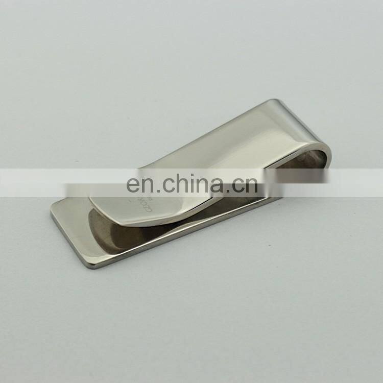 metal money clip customized logo