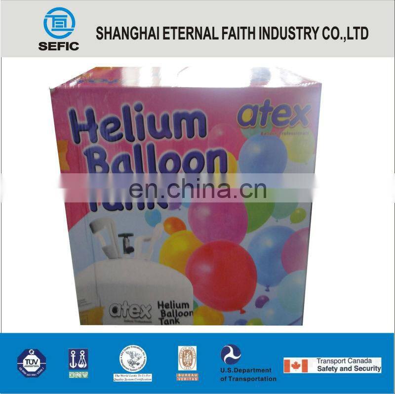Customized Colors/Balloons Helium Tank With CE Standard 18bar/27bar