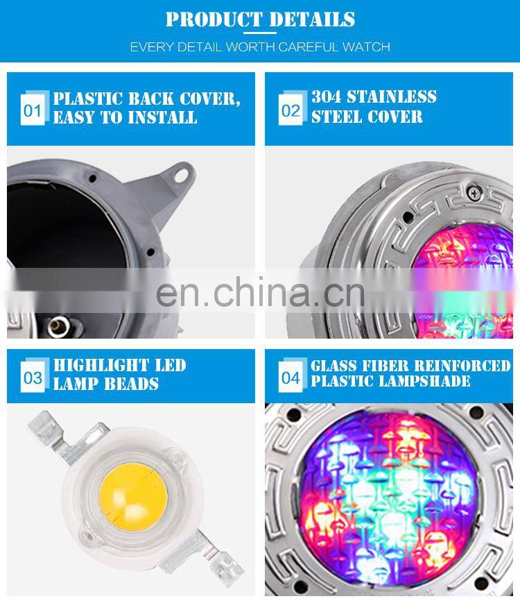 2019 Factory Price Wholesale Above Ground OEM Led Pool Light