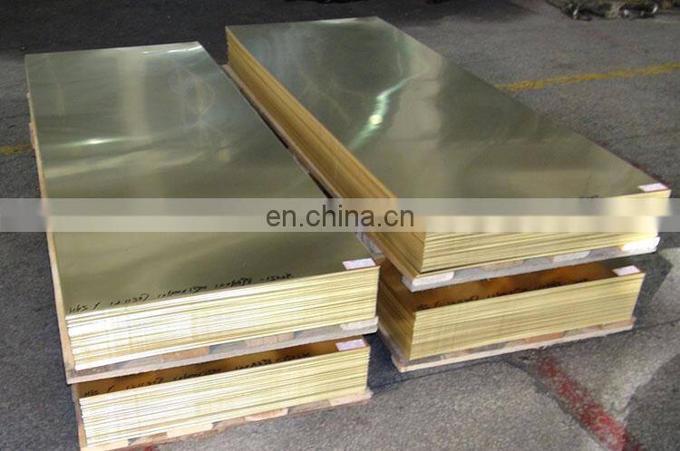 High quality Factory Price C11000 C1200 C2700 Copper Plate