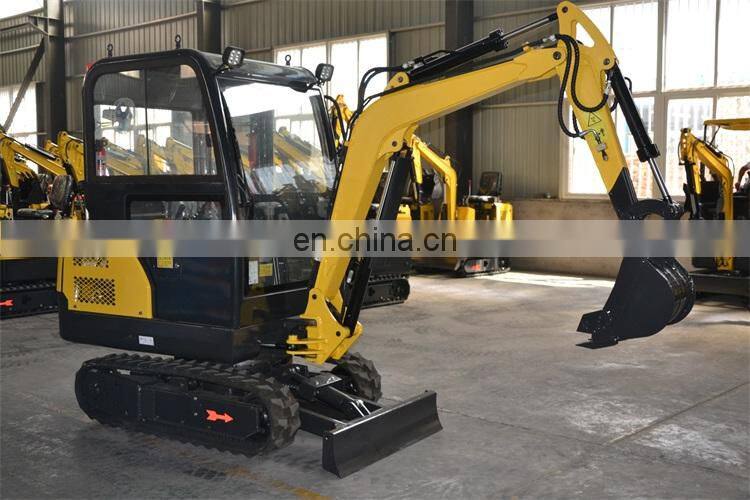 rubber or steel track excavator mini digger trench digger machine for sale