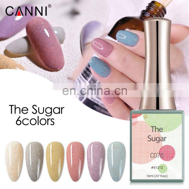 51212 CANNI Long Lasting 16ml Suger Serie Semi Permanent UV/LED Gel Polish Nails Salon Professional Product