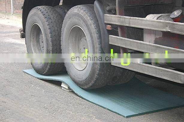 temporary hdpe plastic truck road mat/ground protection mat