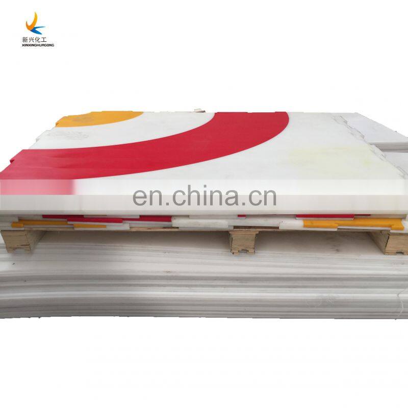 high quality impact resistance hockey synthetic ice rink roll skating boards / barrier