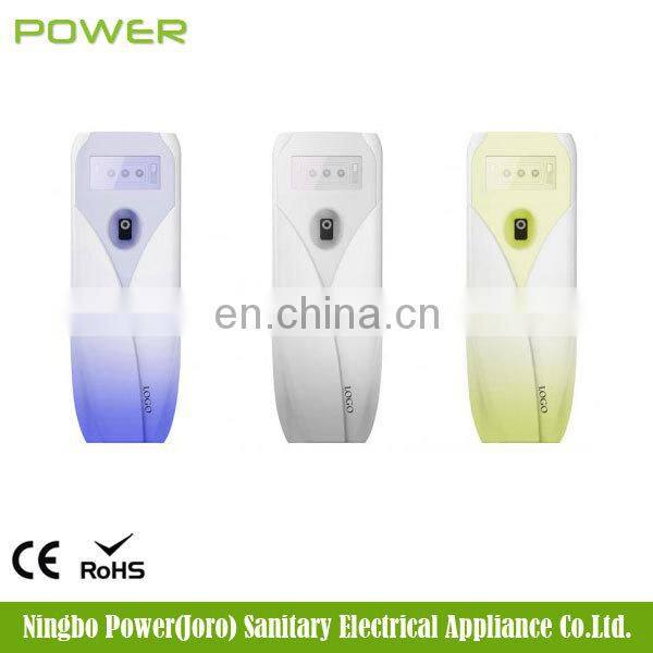 LCD or LED spray type 300ml wall mounted air freshener dispenser